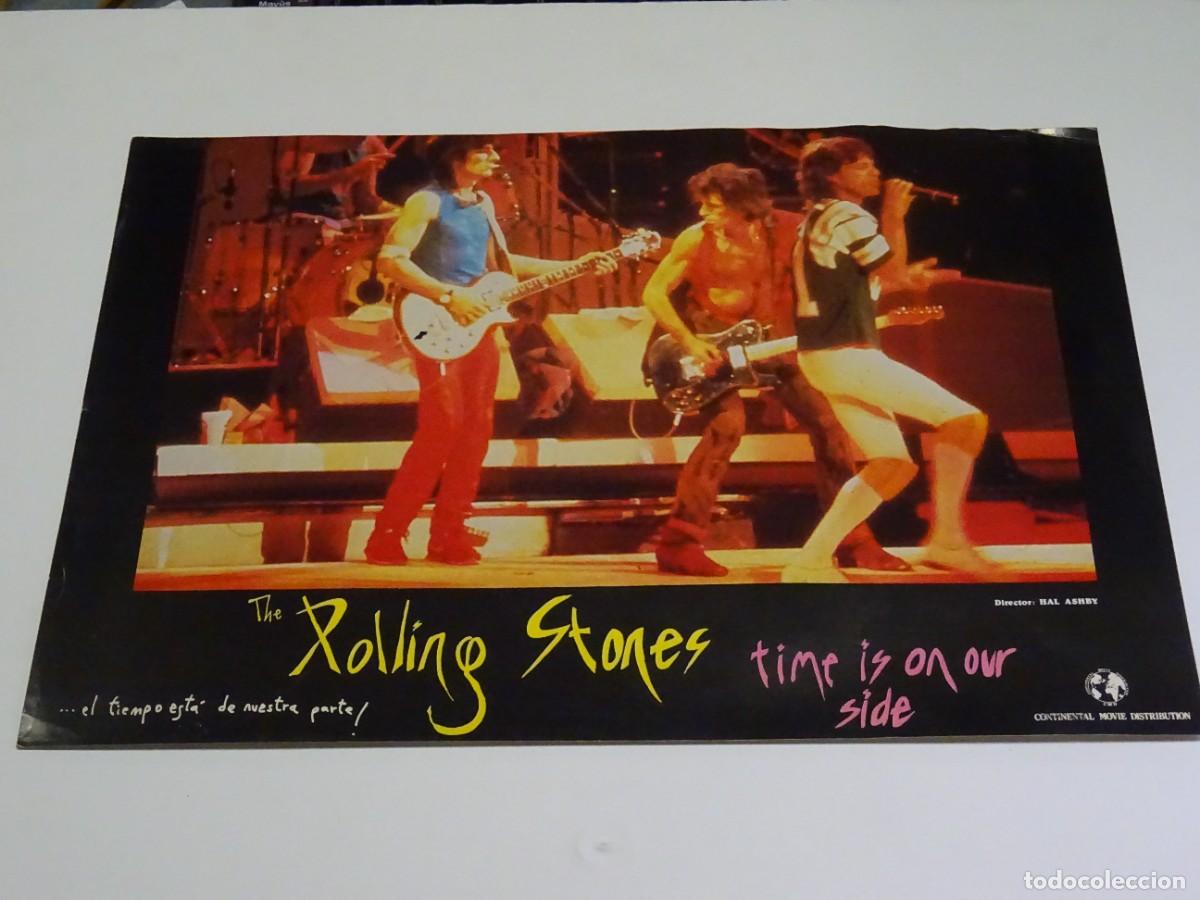 Fotos de Cantantes: (M67) CARTEL THE ROLLING STONES TIME IS ON OUR SIDE - 23X33CM