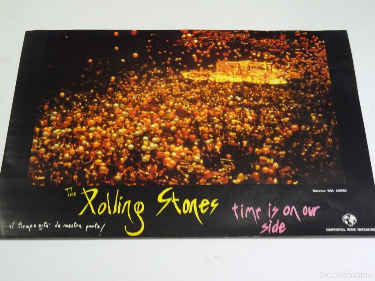 Fotos de Cantantes: (M67) CARTEL THE ROLLING STONES TIME IS ON OUR SIDE - 23X33CM