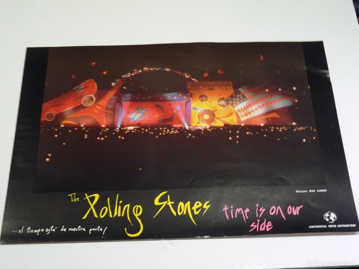 Fotos de Cantantes: (M67) CARTEL THE ROLLING STONES TIME IS ON OUR SIDE - 23X33CM