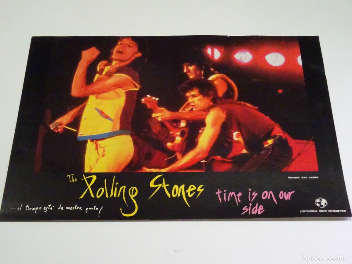 Fotos de Cantantes: (M67) CARTEL THE ROLLING STONES TIME IS ON OUR SIDE - 23X33CM