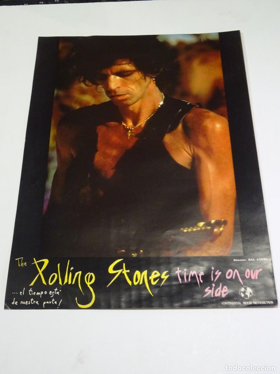 Fotos de Cantantes: (M67) CARTEL THE ROLLING STONES TIME IS ON OUR SIDE - 23X33CM