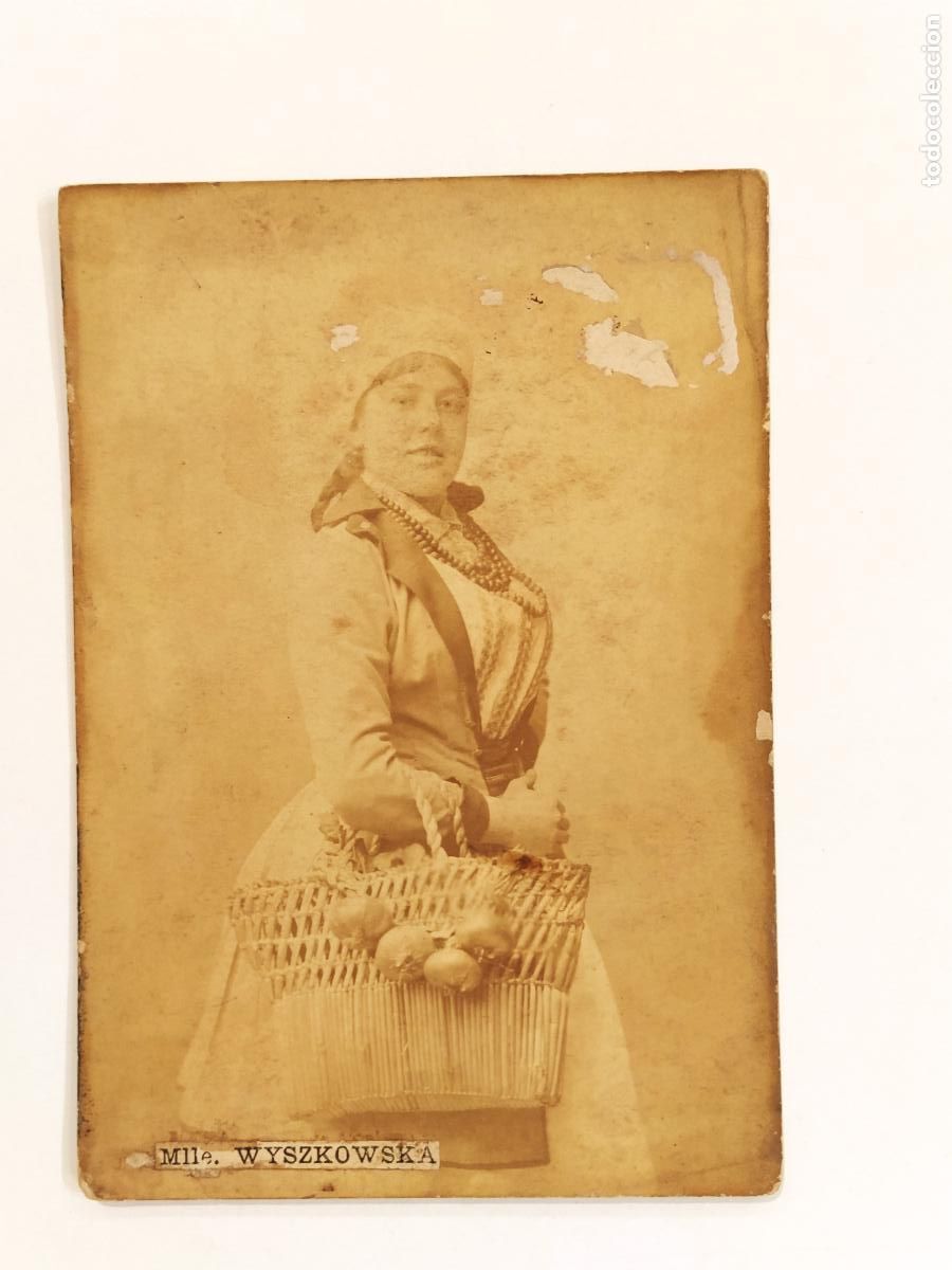 Fotos von Musikern: MLLE. WYSZKOWSKA - FOTOGRAFIA ANTIGUA -(K-13.997)