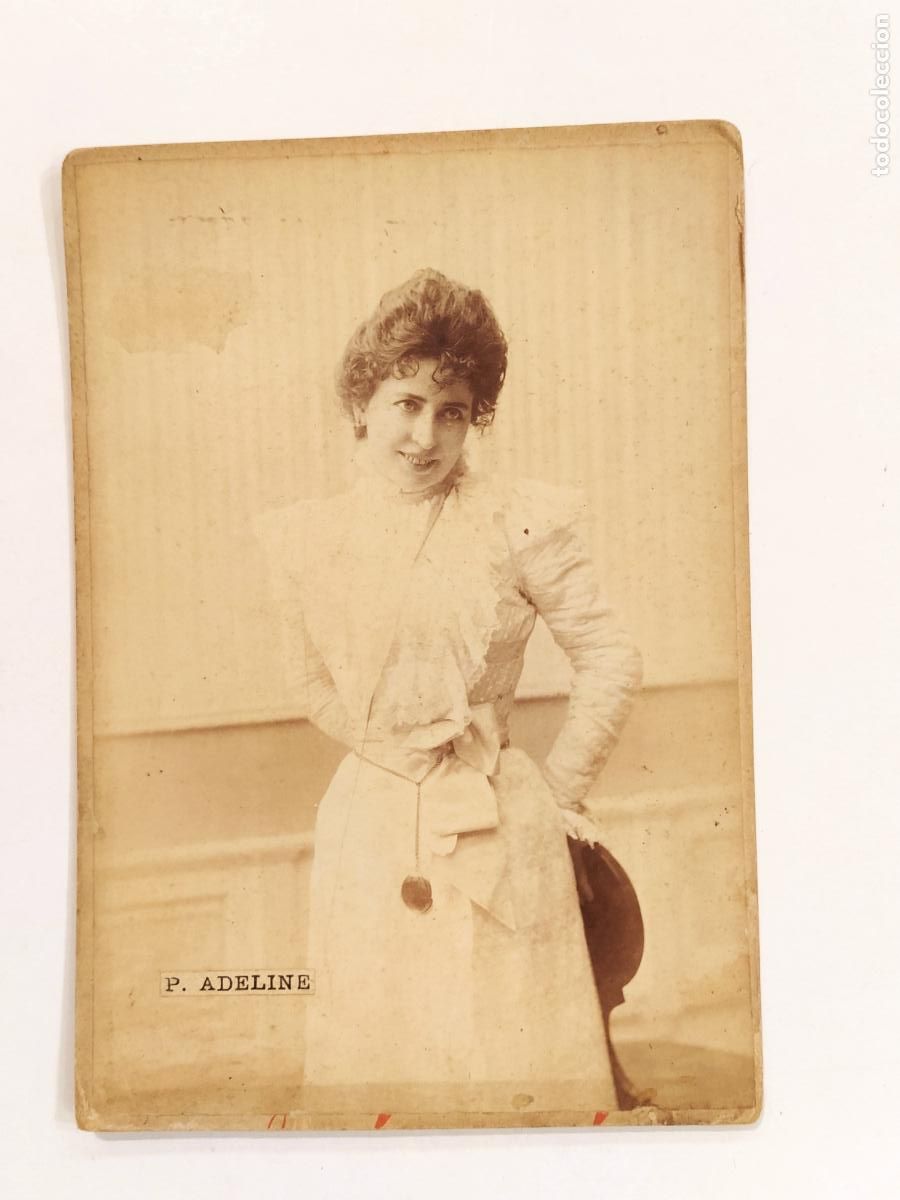 Fotos von Musikern: PAULINE ADELINE - FOTOGRAFIA ANTIGUA -(K-13.997)