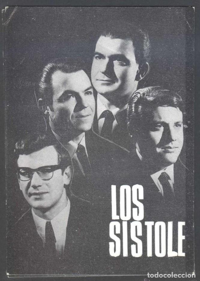 Photos de Chanteurs et Chanteuses: *Los Sistole* Promocional 102x146 mms. Dorso en blanco