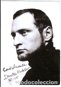 Fotos von Musikern: 0232 - DIMITRE KABEKOFF - NOTABLE BAJO RUSO - AUTOGRAFIADA