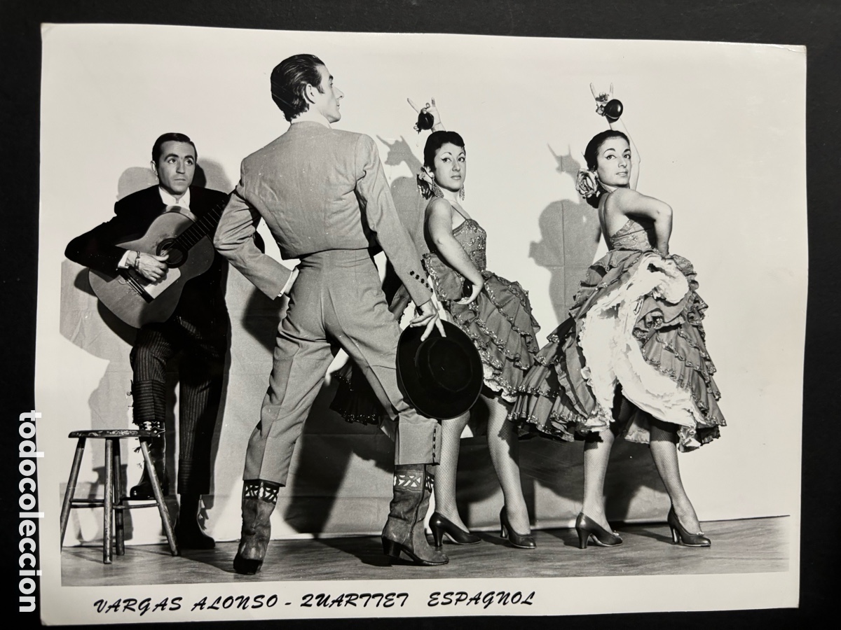 Fotos von Musikern: Foto original del ballet de baile espa&ntilde;ol Vargas Alonso