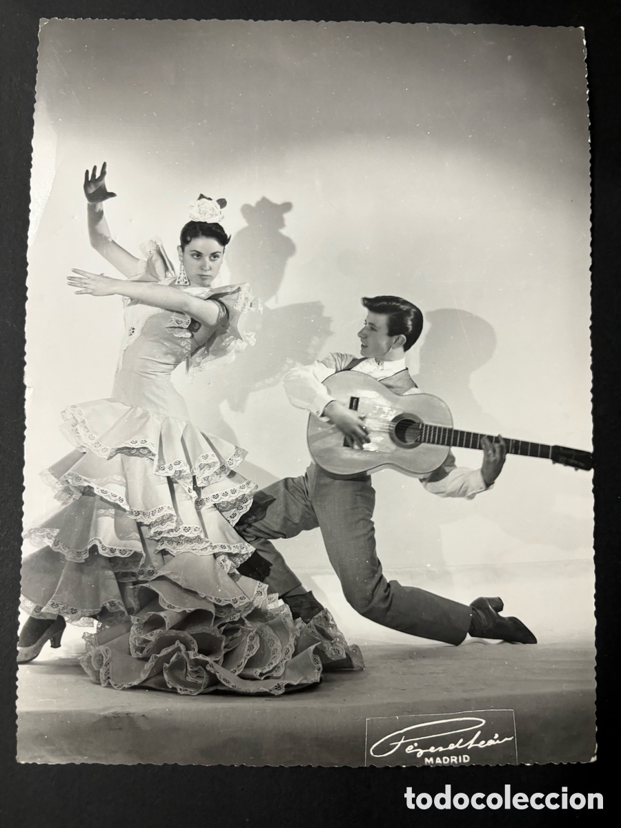 Fotos von Musikern: Foto original pareja de baile flamenco foto P&eacute;rez de leon