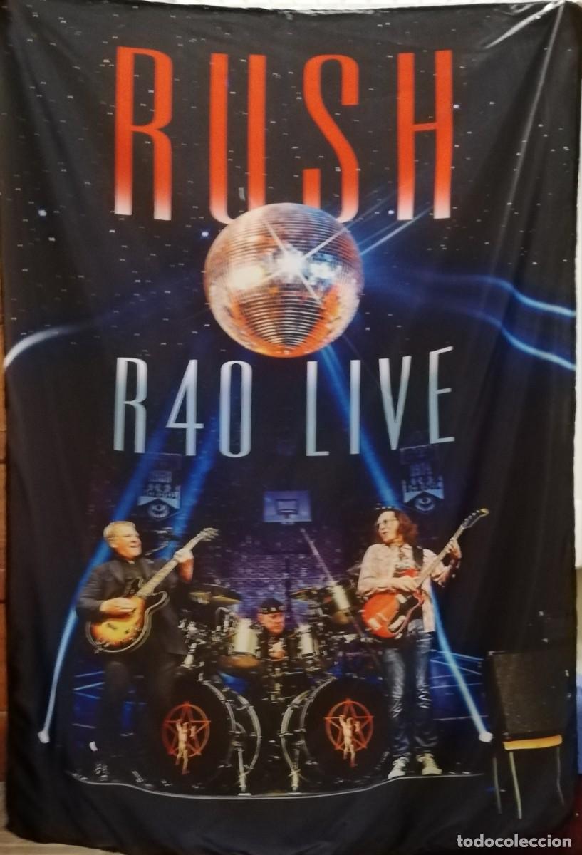 rush r40 live flag poster bandera poster tela f - Compra venta en ...