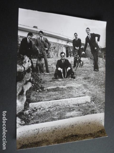 Fotos von Musikern: LOS TONYS GRUPO MUSICAL ANTIGUA FOTOGRAFIA 23 X 18 CM