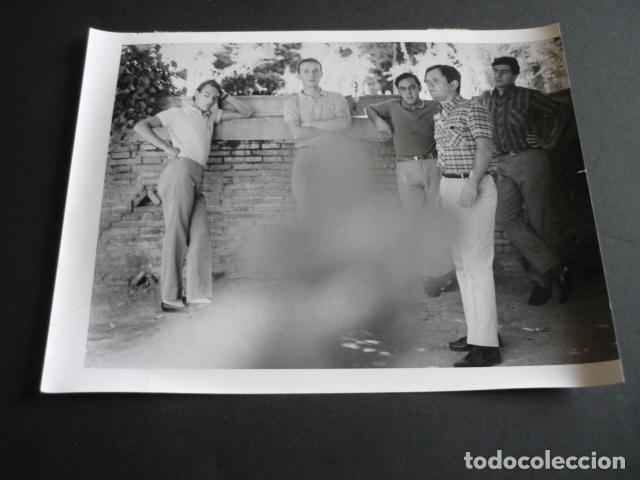 Fotos de Cantores: LOS TONYS GRUPO MUSICAL ANTIGUA FOTOGRAFIA 24 X 18 CM