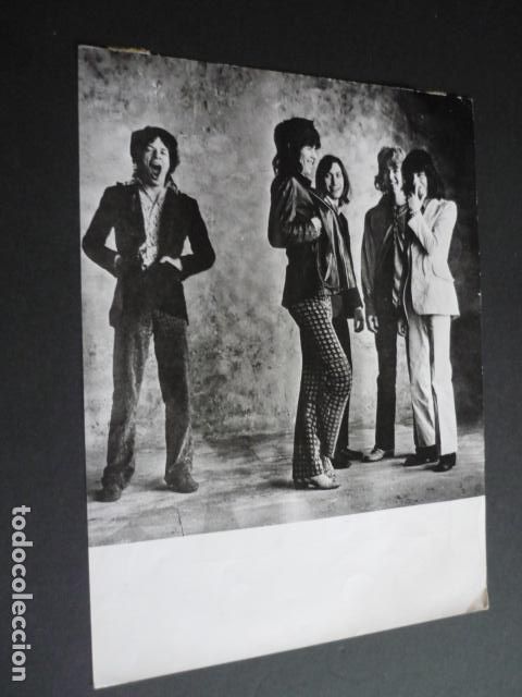 Photos of Singers: THE ROLLING STONES 1971 ANTIGUA FOTOGRAFIA 18 X 24 CM