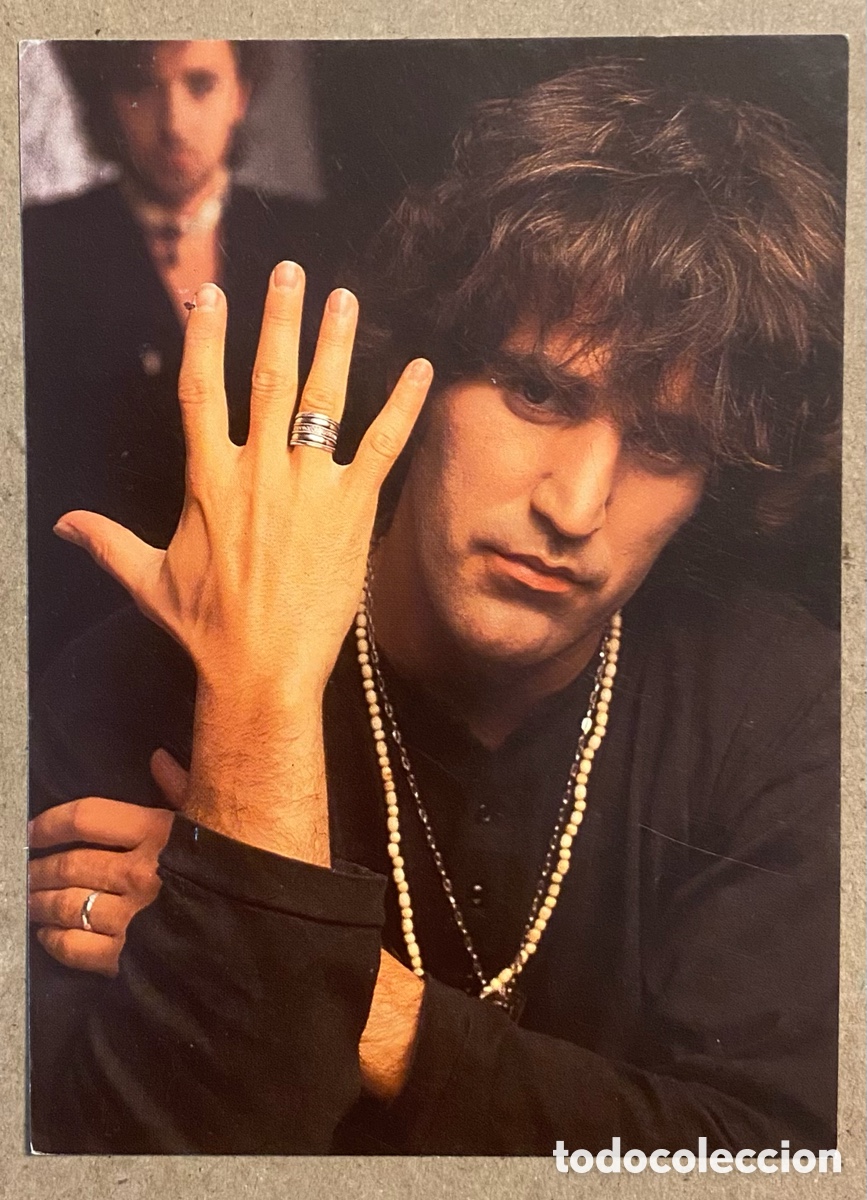 Fotos von Musikern: DUNCAN DHU &ldquo;SUPERNOVA&rdquo;. TARJETA PROMOCIONAL DEL &Aacute;LBUM (1991). MIKEL ERENTXUN.