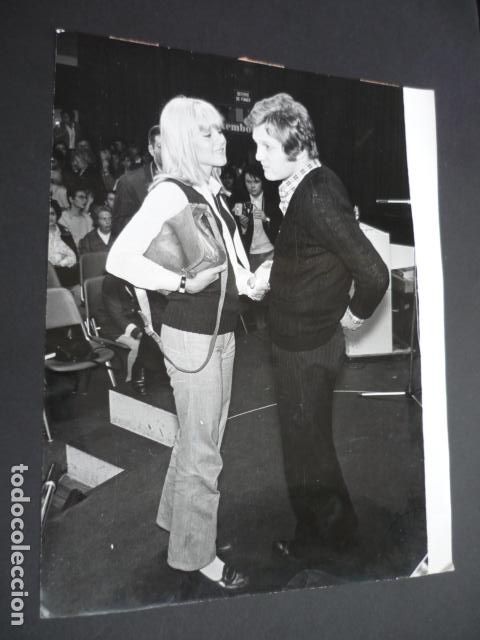 Fotos von Musikern: SYLVIE BARTAN CANTANTE ANTIGUA FOTOGRAFIA 21 X 27 CM