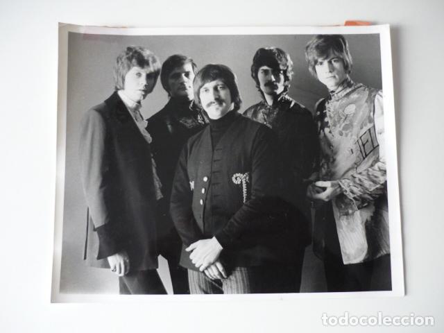 Photos of Singers: THE MOODY BLUES FOTOGRAFIA ORIGINAL 1969 25 X 20,5 CM