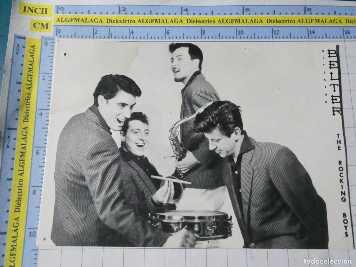 Fotos von Musikern: TARJETA POSTAL DE M&Uacute;SICA. ARTISTA CANTANTE GRUPO MUSICAL. THE ROCKING BOYS . 2463