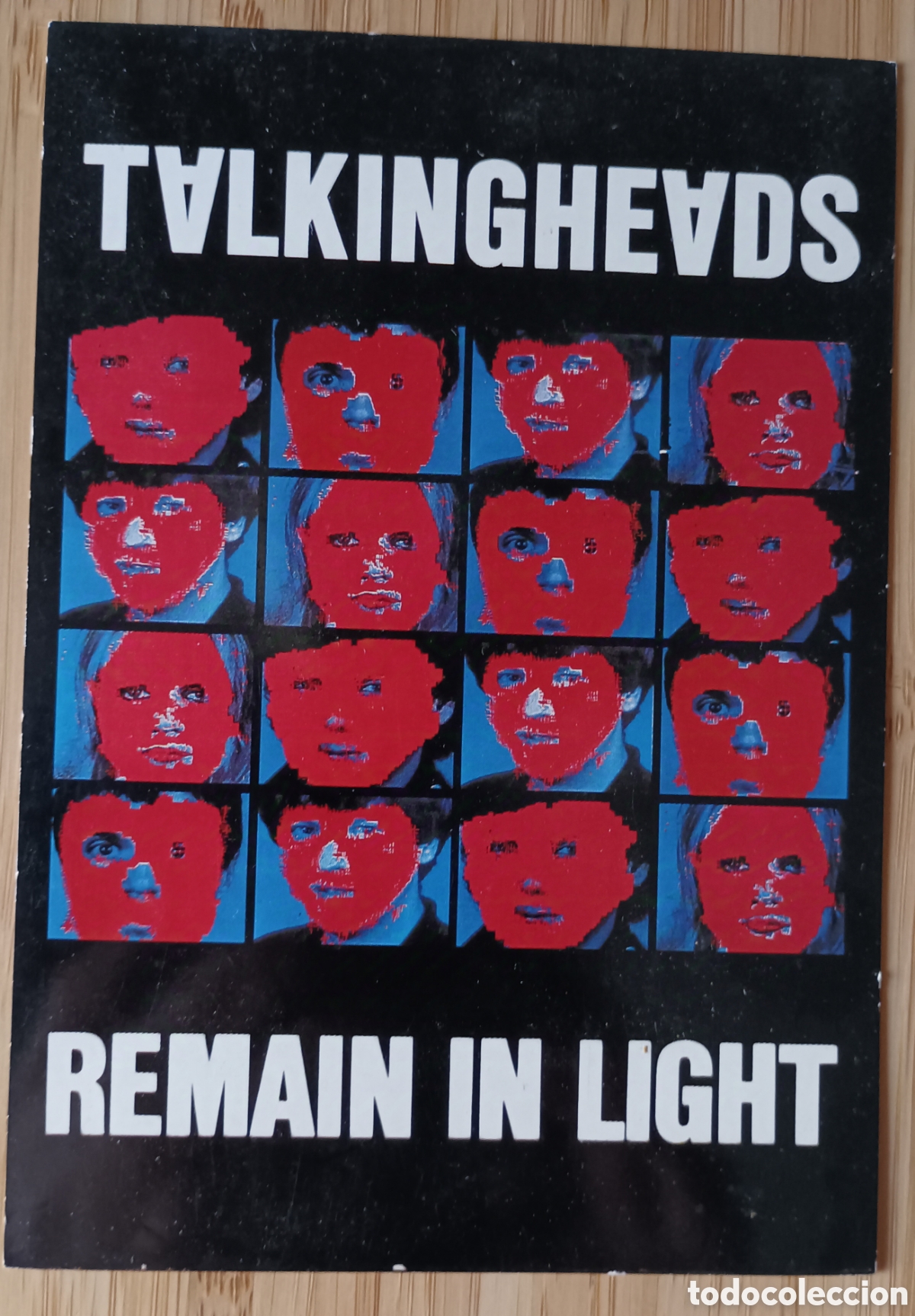 Photos of Singers: POSTAL TALKINGHEADS. REMAIN IN LIGHT