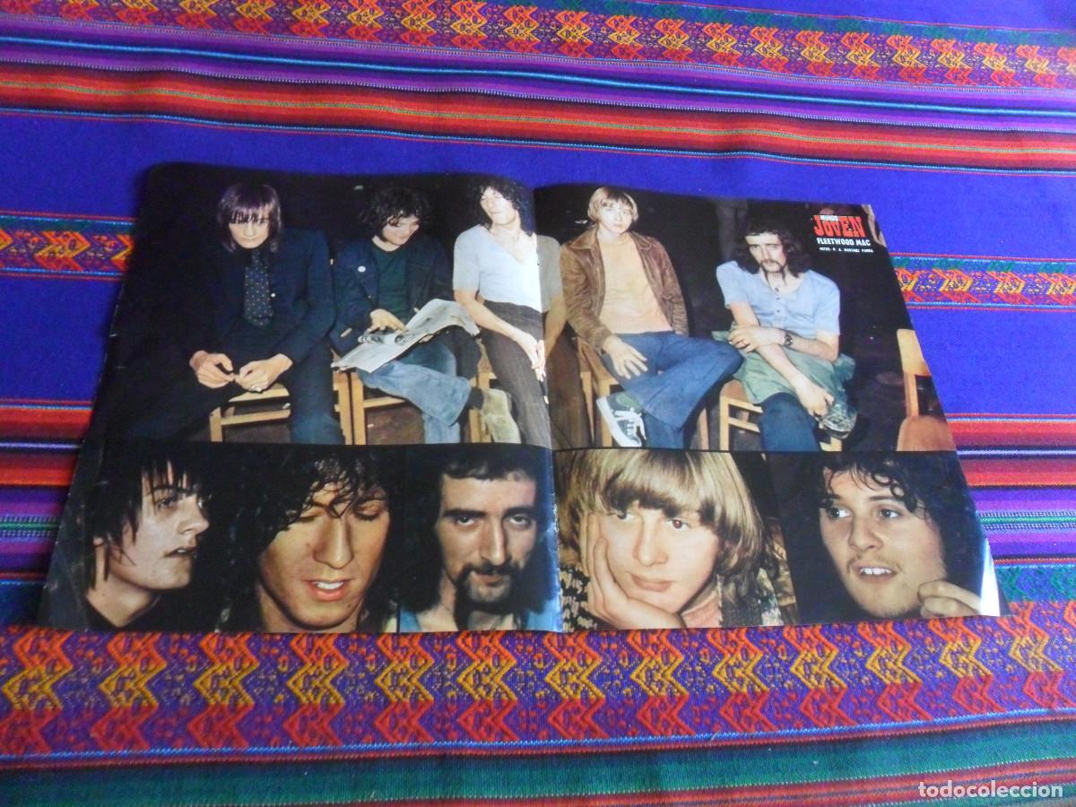 Fotos von Musikern: P&Oacute;STER FLEETWOOD MAC REVISTA MUNDO JOVEN N&ordm; 37 DE 1969. 47X29 CMS.
