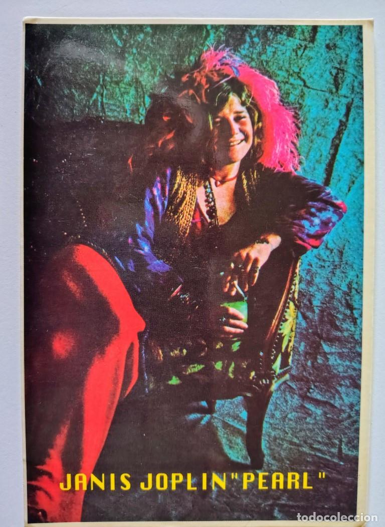 Photos de Chanteurs et Chanteuses: Janis Joplin Pearl. Post card (postal)