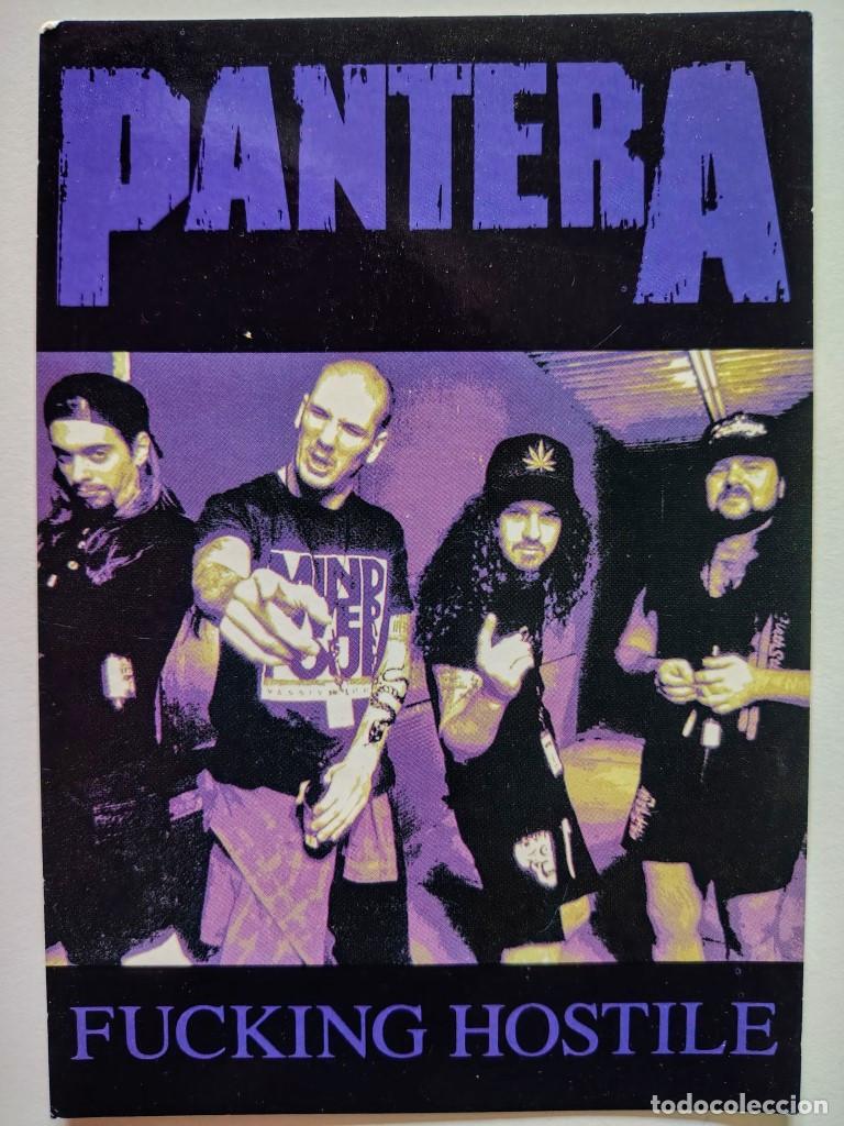 Photos de Chanteurs et Chanteuses: Pantera. Fucking Hostile. Post card (postal)