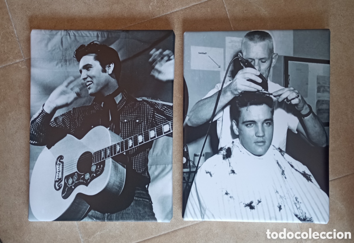 Fotos de Cantantes: 2 Cuadros carteles vintage ELVIS PRESLEY