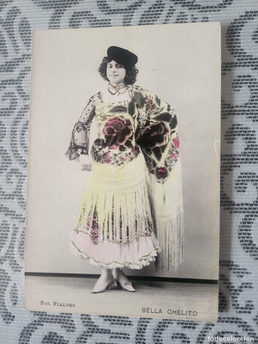 Fotos von Musikern: Bella Chelito cupletista postal 9 X 13 ctms...