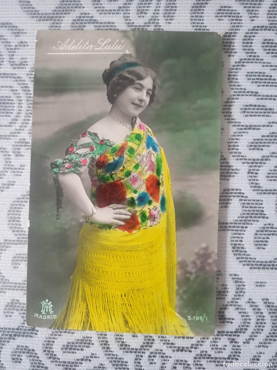 Fotos von Musikern: Adelita Lulu cupletista postal 9 X 13 ctms...