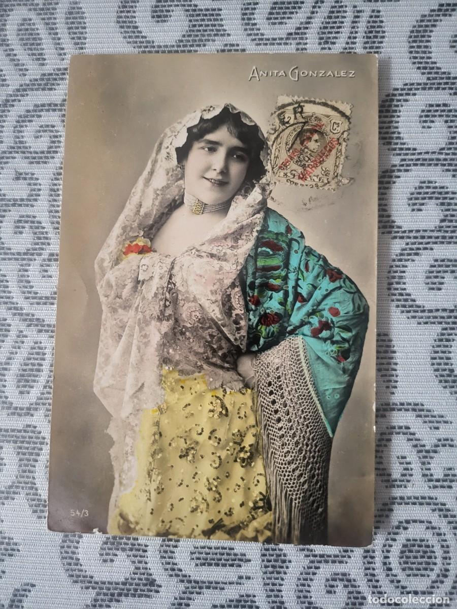 Fotos von Musikern: Anita Gonzalez cupletista postal 9 X 13 ctms...