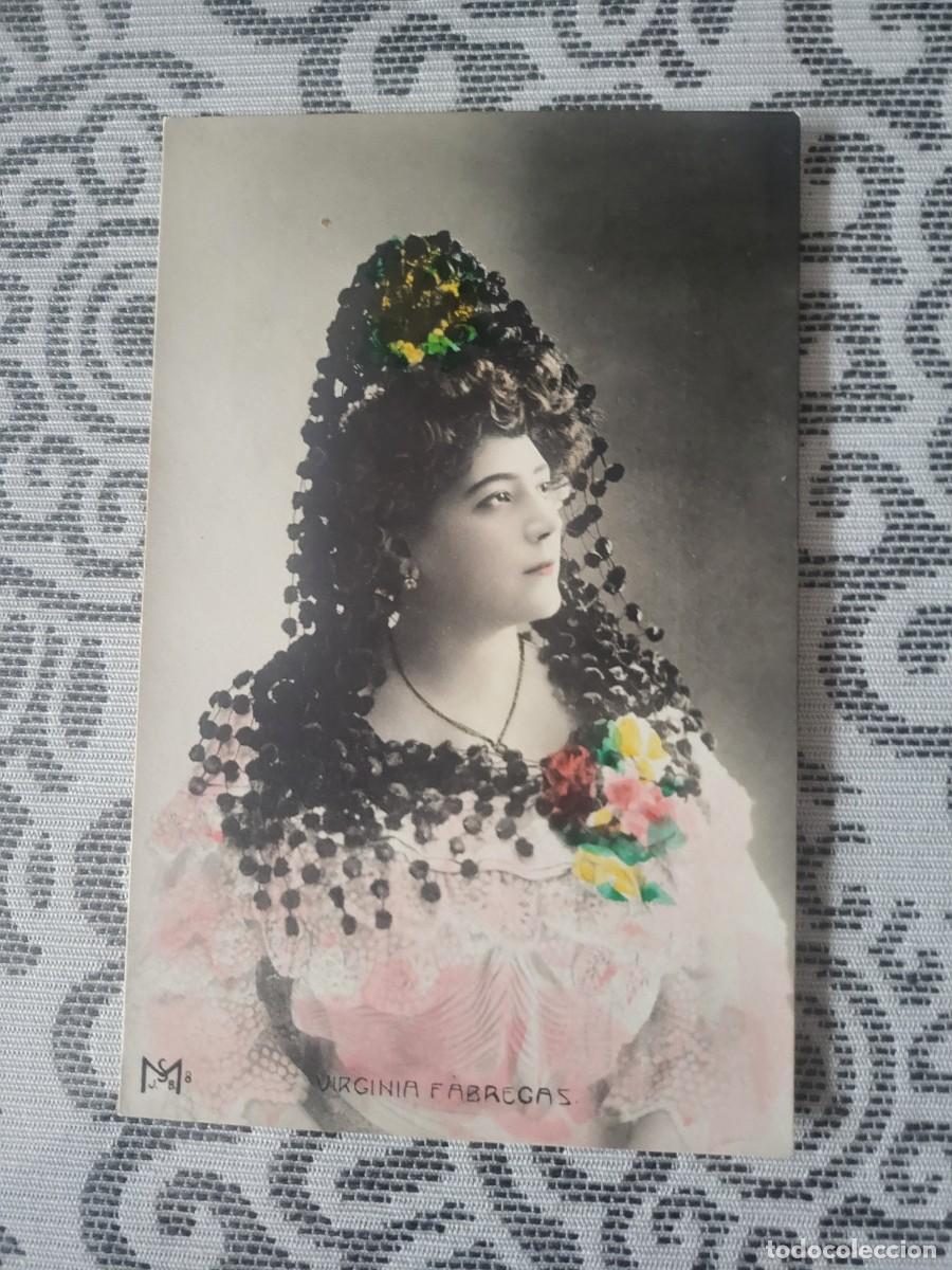 Fotos von Musikern: Virginia Fabregas cupletista postal 9 X 13 ctms...