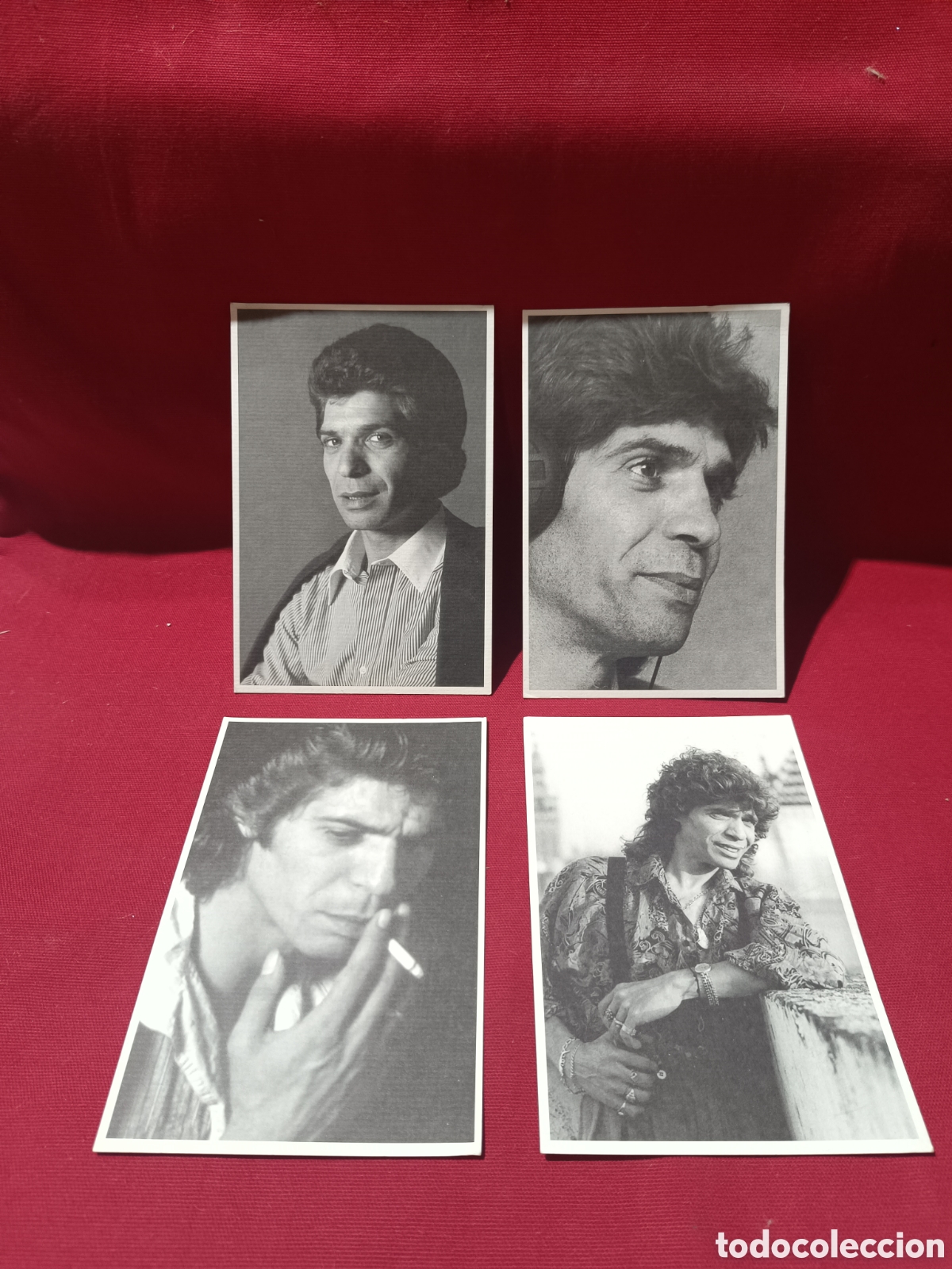 Photos de Chanteurs et Chanteuses: Lote 5 fotos camaron de la isla