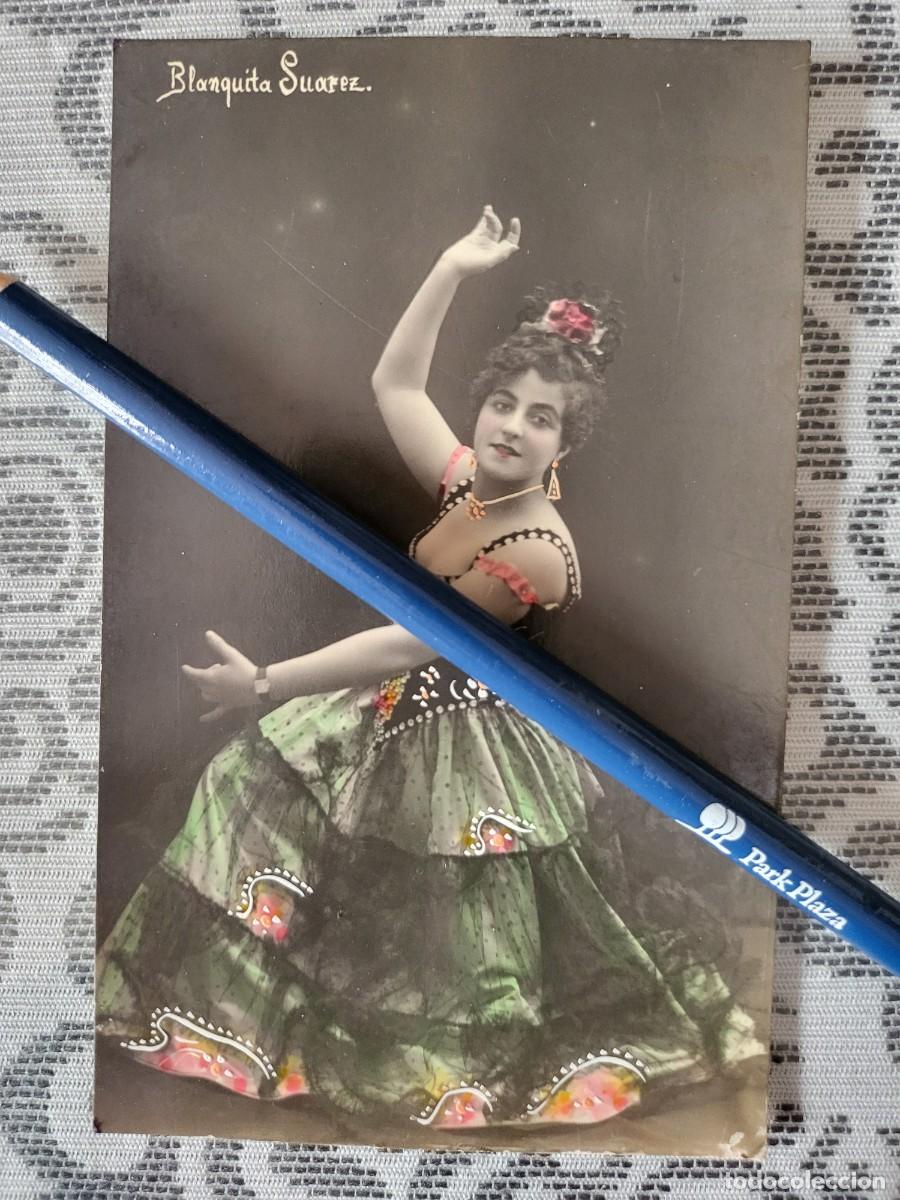 Photos de Chanteurs et Chanteuses: Blanquita Suarez postal de la Cupletista...9 X 13 ctms.