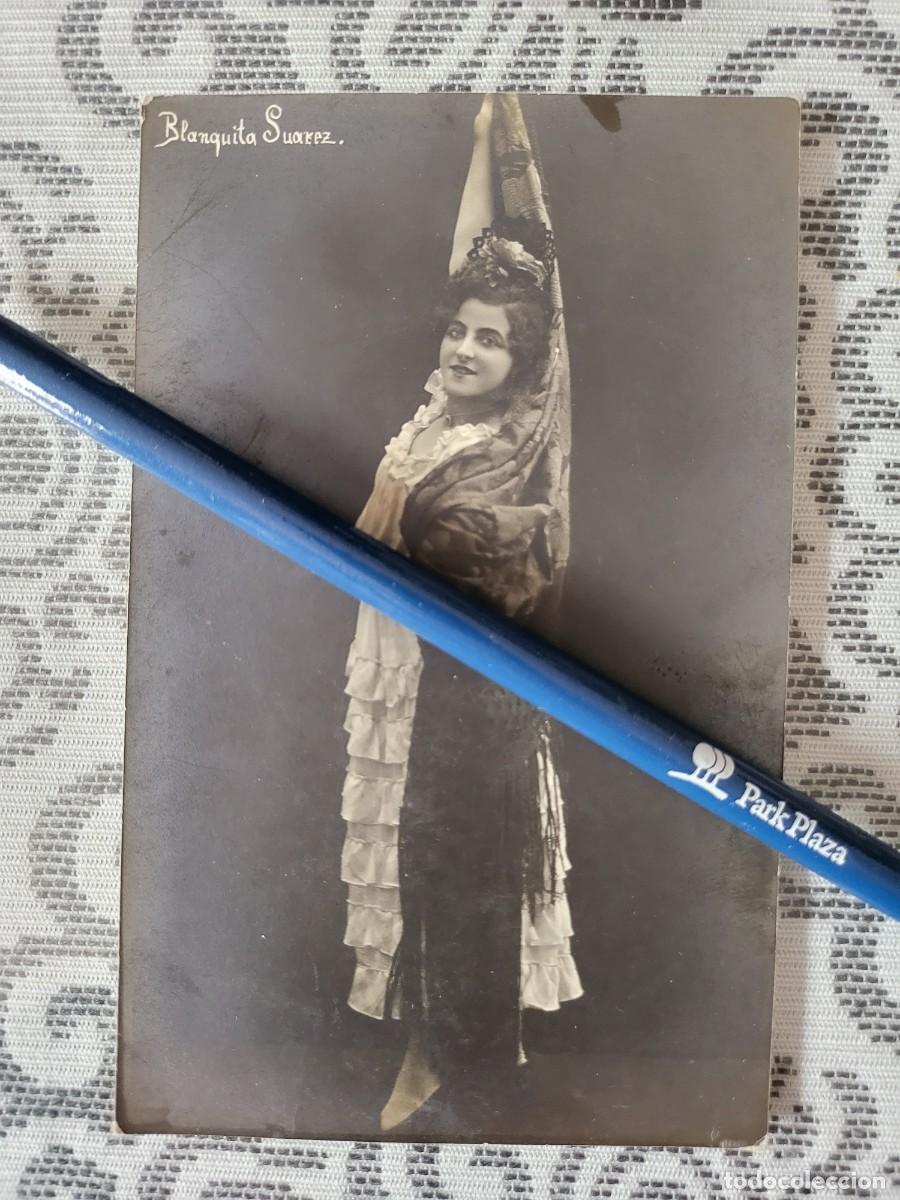 Photos de Chanteurs et Chanteuses: Blanquita Suarez postal de la Cupletista...9 X 13 ctms.