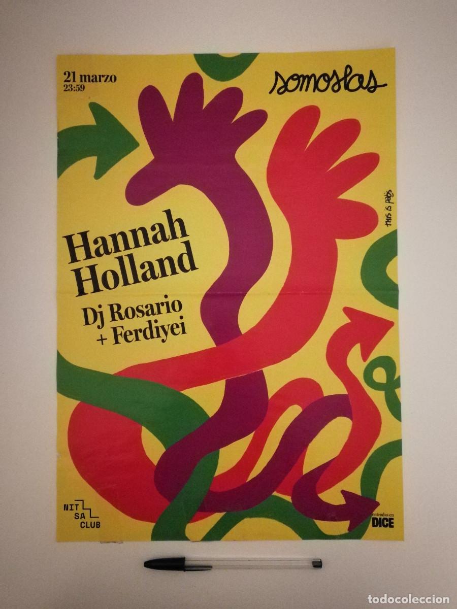 Photos of Singers: CARTEL ORIGINAL -A3- Hannah Holland - MUSICA ELECTRONICA - DJ HOUSE TECHNO