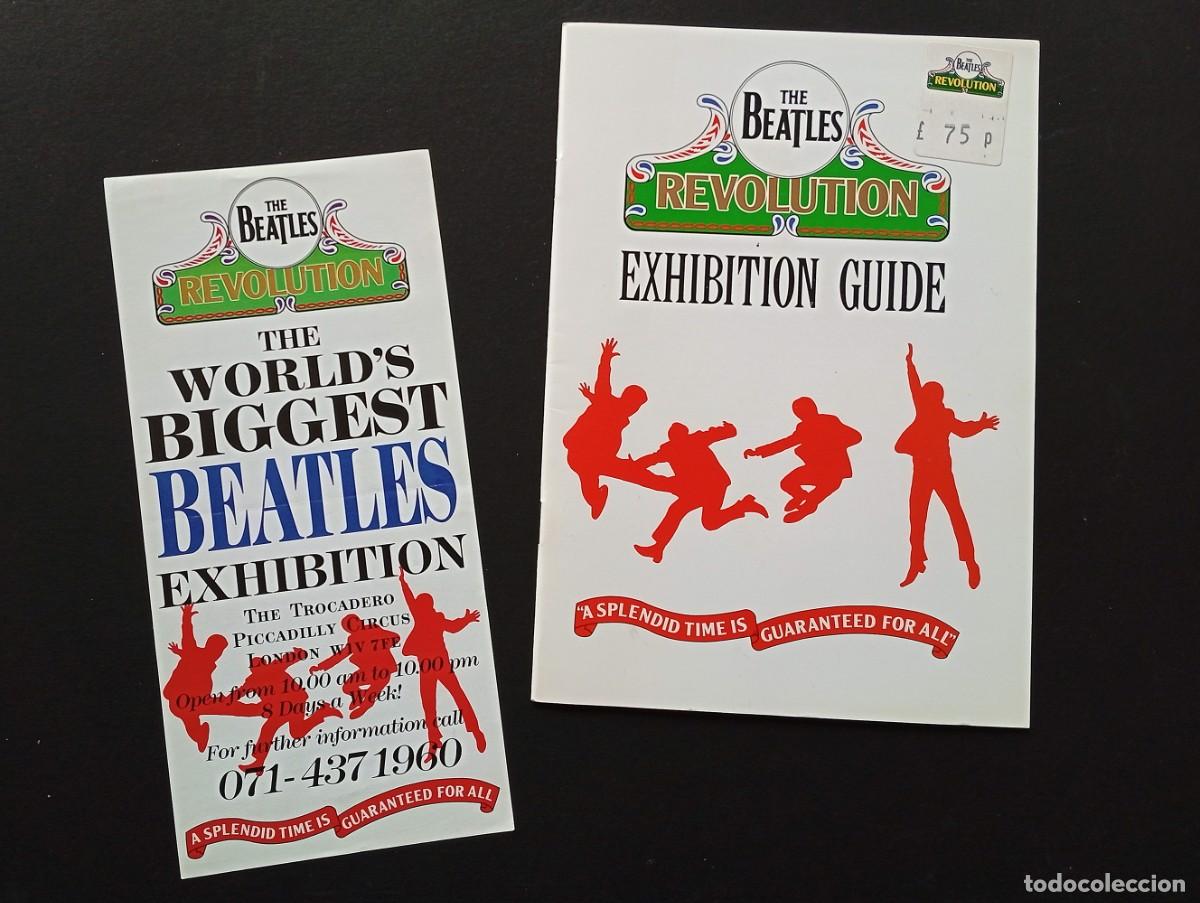 Photos of Singers: Gu&iacute;a y folleto de publicidad: The Beatles Revolution.