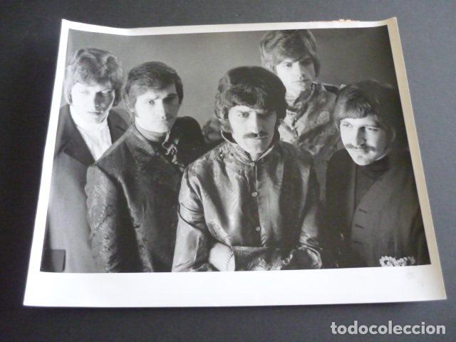 Photos de Chanteurs et Chanteuses: THE MOODY BLUES CONJUNTO MUSICAL ANTIGUA FOTOGRAFIA ORIGINAL 21 X 25 CM