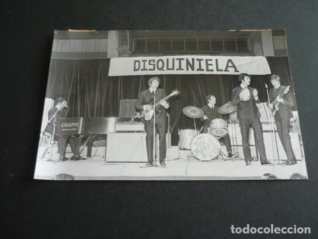 Photos de Chanteurs et Chanteuses: THE MOODY BLUES CONJUNTO MUSICAL ANTIGUA FOTOGRAFIA ORIGINAL 12 X 17 CM