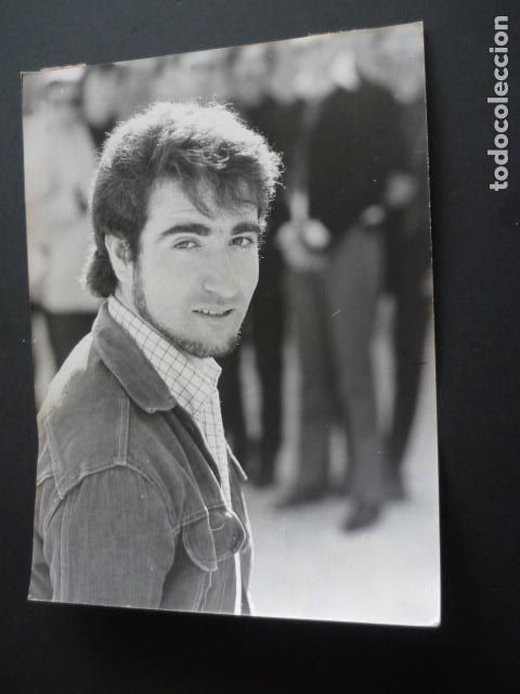 Fotos von Musikern: LOS CANARIOS CONJUNTO MUSICAL ANTIGUA FOTOGRAFIA ORIGINAL 1969 18 X 24 CM