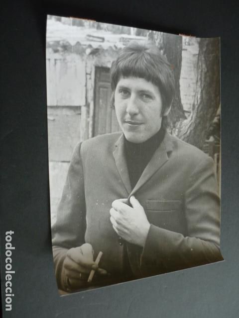 Fotos von Musikern: LOS CANARIOS CONJUNTO MUSICAL ANTIGUA FOTOGRAFIA ORIGINAL 1968 18 X 24 CM