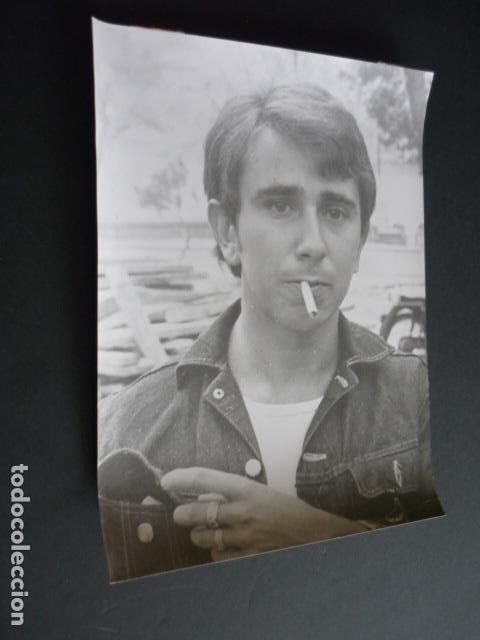 Fotos von Musikern: LOS CANARIOS CONJUNTO MUSICAL ANTIGUA FOTOGRAFIA ORIGINAL 1968 18 X 24 CM