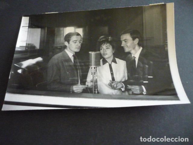 Fotos von Musikern: LOS TRES CARINO CONJUNTO MUSICAL ANTIGUA FOTOGRAFIA 12 X 17 CM