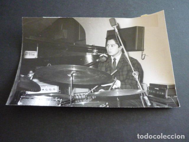 Fotos von Musikern: LOS CUATRO JETS CONJUNTO MUSICAL ANTIGUA FOTOGRAFIA 1964 12 X 17 CM
