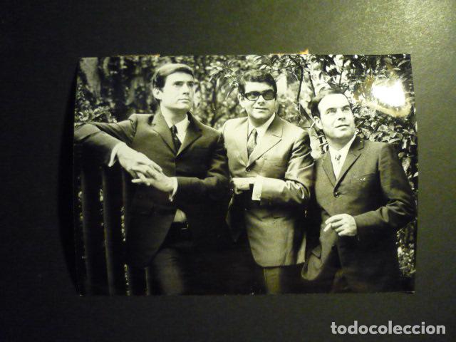 Photos of Singers: LOS CUATRO DE LA TORRE CONJUNTO MUSICAL ANTIGUA FOTOGRAFIA ORIGINAL 18 X 13 CM