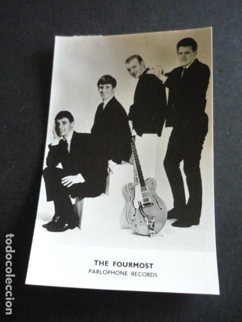 Photos de Chanteurs et Chanteuses: THE FOURMOST CONJUNTO MUSICAL ANTIGUA FOTOGRAFIA ORIGINAL 9 X 14 CM