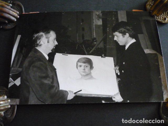 Photos de Chanteurs et Chanteuses: RAPHAEL CANTANTE ANTIGUA FOTOGRAFIA ORIGINAL 12 X 17 CM