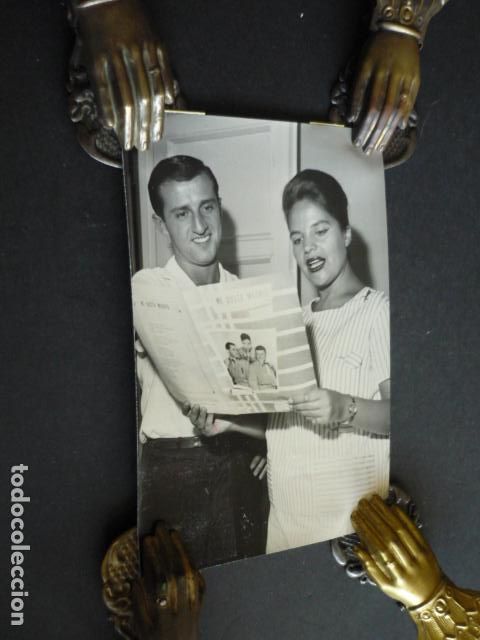 Photos of Singers: LOS TRES DE CASTILLA CONJUNTO MUSICAL ANTIGUA FOTOGRAFIA 12 X 17 CM