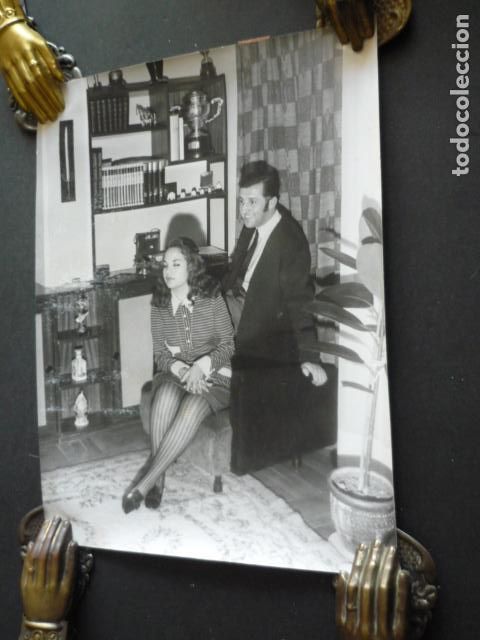 Photos of Singers: LOS TRES DE CASTILLA CONJUNTO MUSICAL ANTIGUA FOTOGRAFIA 24 X 18 CM