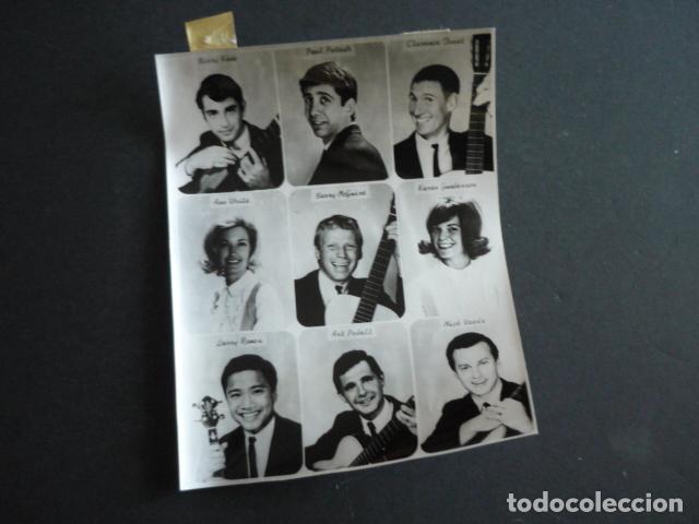Photos de Chanteurs et Chanteuses: LOS JUGLARES THE NEW CHRISTY MINSTRELS GRUPO MUSICAL ANTIGUA FOTOGRAFIA 1964 13 X 16 CM