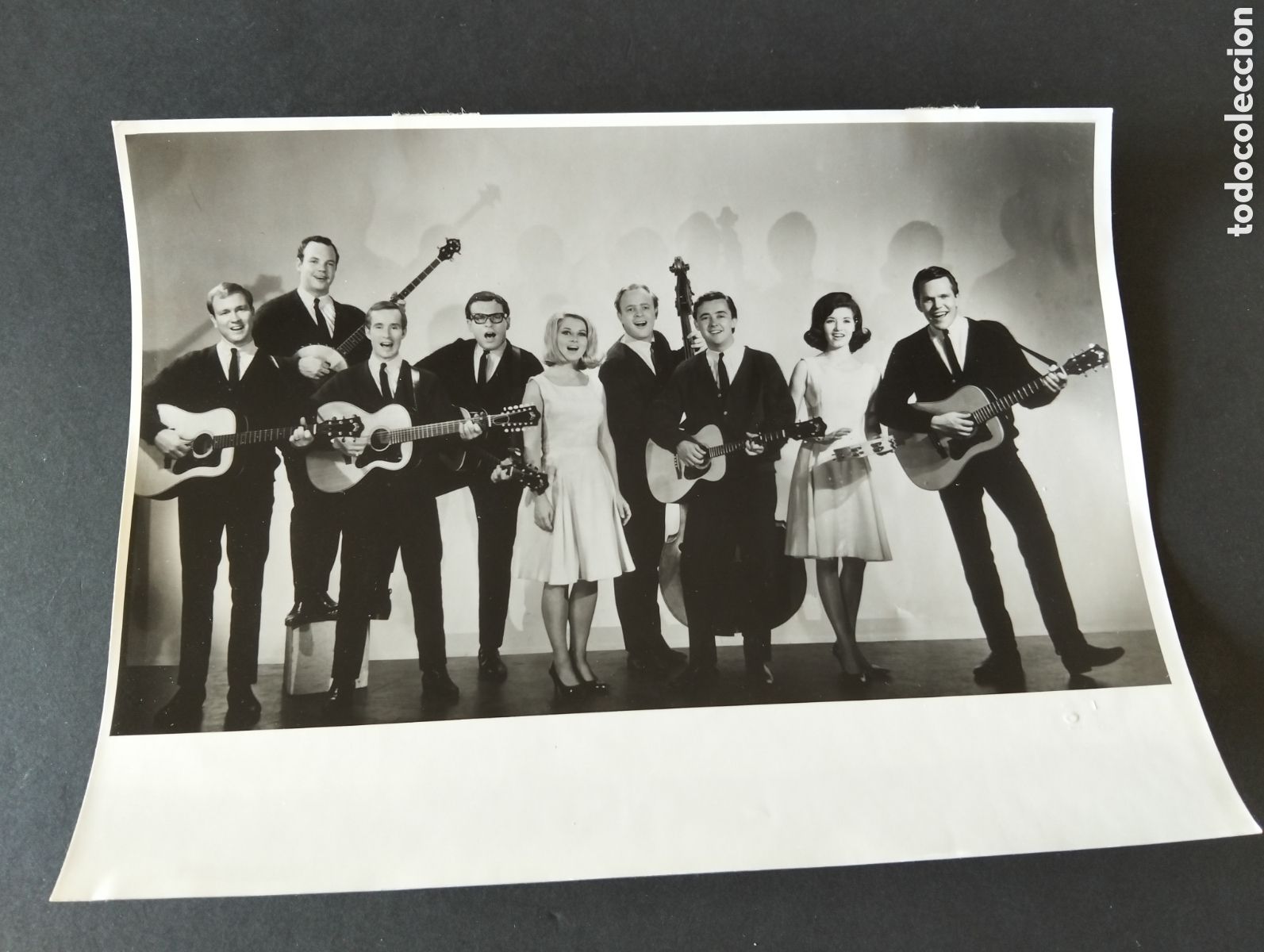 Photos de Chanteurs et Chanteuses: THE SERENDIPITY SINGERS CONJUNTO MUSICAL ANTIGUA FOTOGRAFIA 24 X 19 CM