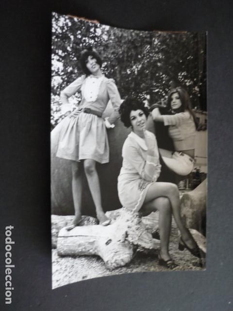 Photos de Chanteurs et Chanteuses: ELLAS CONJUNTO MUSICAL ANTIGUA FOTOGRAFIA 12 X 18 CM