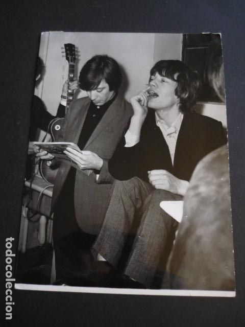 Photos de Chanteurs et Chanteuses: THE ROLLING STONES ANTIGUA FOTOGRAFIA 1965 15 X 21 CM