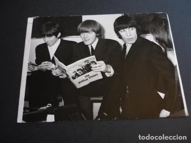 Photos de Chanteurs et Chanteuses: THE ROLLING STONES ANTIGUA FOTOGRAFIA 1965 15 X 21 CM